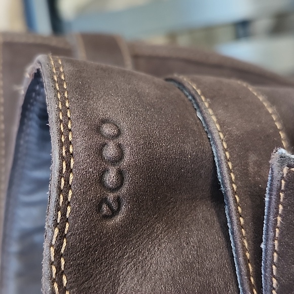 ECCO RISE HIGH LEATHER WATERPROOF GORTEX BOOTS - Picture 4 of 12